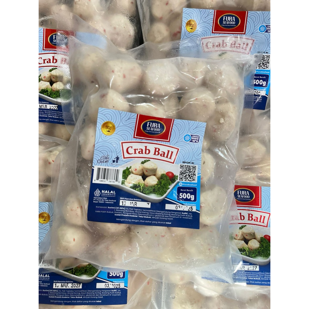 

Fura Seafood Crab Ball 500 gram