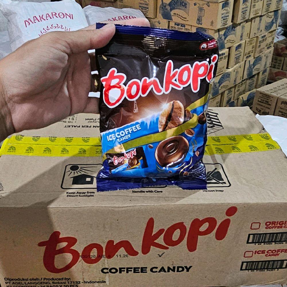 

ZAK 125GR - PERMEN KOPI BONKOPI ISI 50 BUTIR / KON KOPI CANDY COFFEE