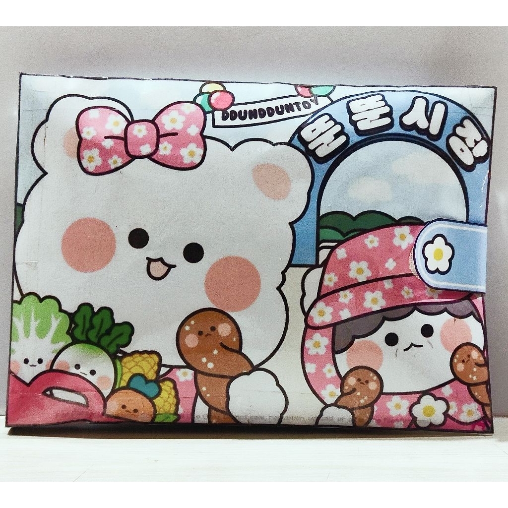 SQUISHY BOOK / BONEKA KERTAS DIY EDISI PASAR DDUNDDUN TOYS