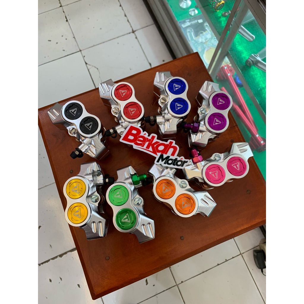 Kaliper TAD Tracktion Formula Aluminium Cnc 4 piston