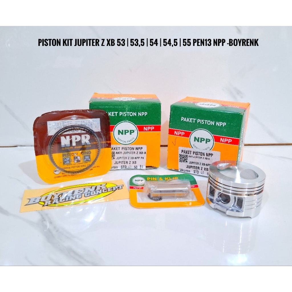 PISTON KIT JUPITER Z XB 53/53.5/54/54.5/55/ NPP-BOYRENK