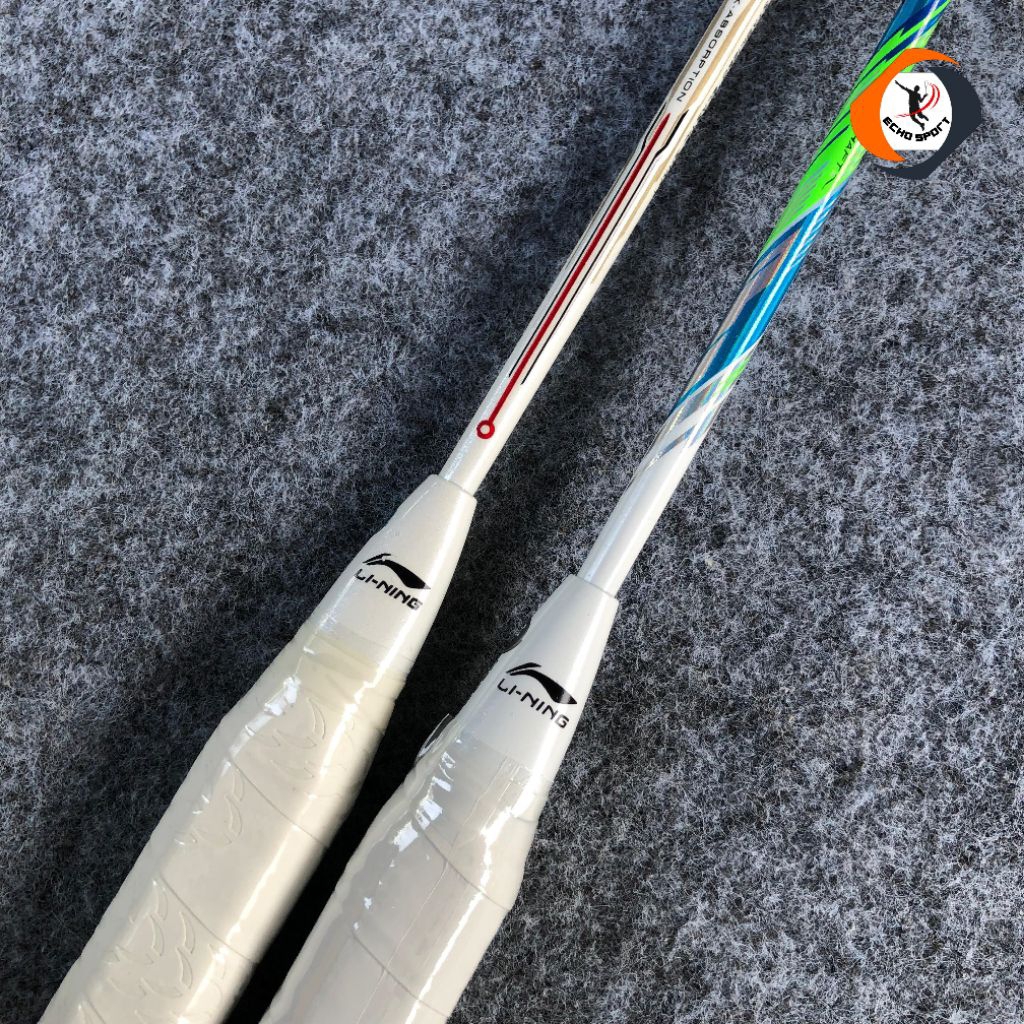 DISKON RAKET BADMINTON LINING AERONAUT 7000 & 9000 32LBS TERBARU SIAP PAKAI BONUS TAS DAN GRIP