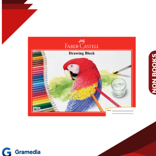 

Gramedia Medan-FABER CASTELL DRAWING BOOK 1740 A4