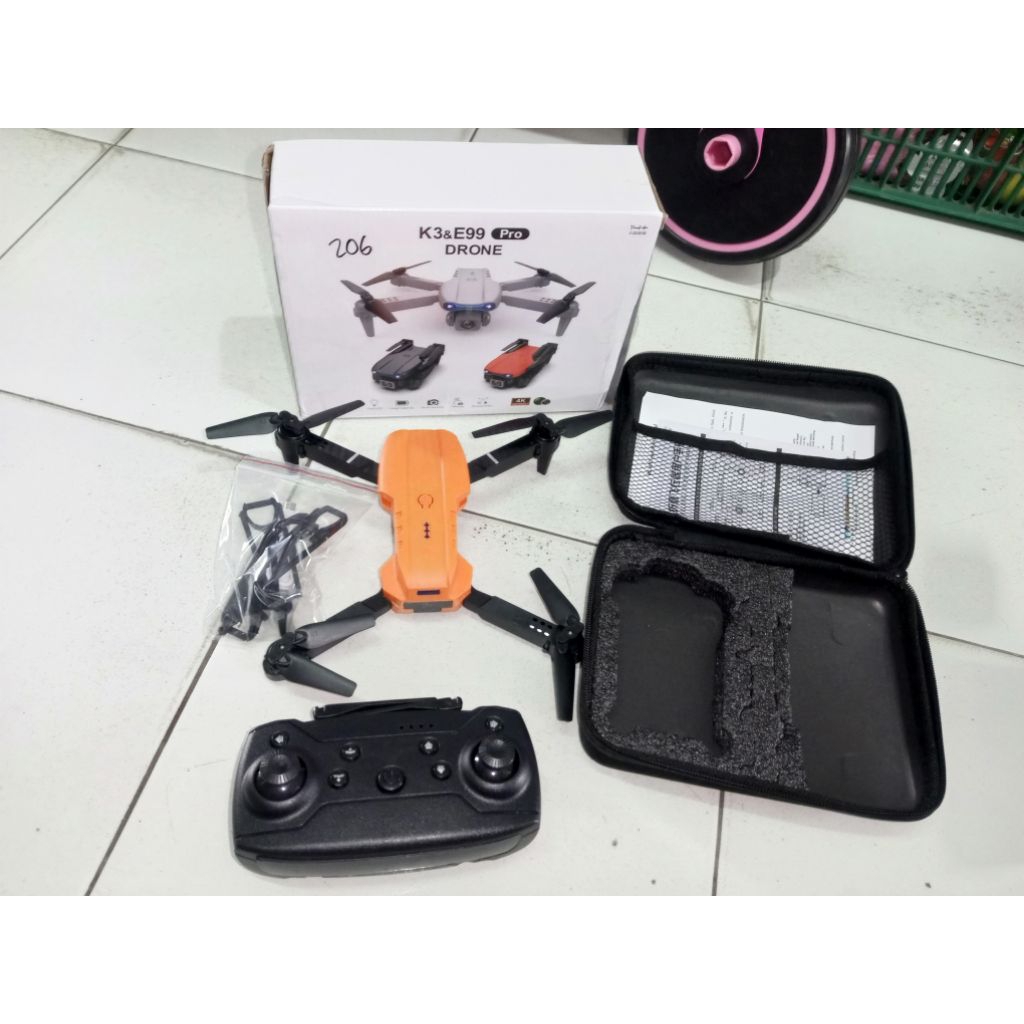 Mainan Anak Drone Kamera Terbang  K3 E99 Pro