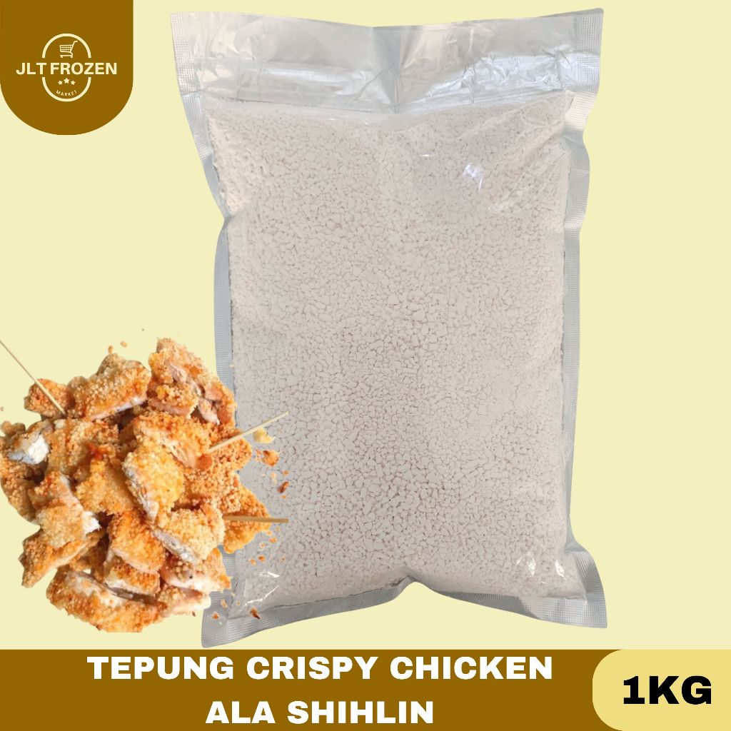 

Tepung Crispy Chicken ala Shihlin / Tepung Krispi Ayam Shihlin - 500g / 1kg
