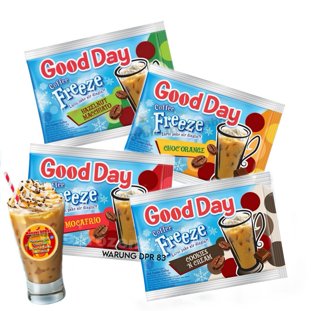 

Kopi Good day Freeze sachet 30 gram