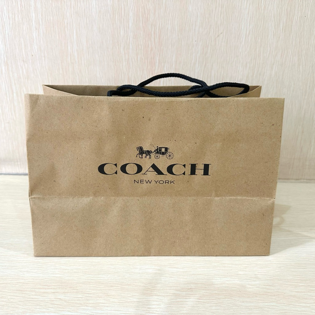 

NEW - Paperbag Coach Medium - Tas coach paperbag murah bungkus kado gift coach - paper bag original branded