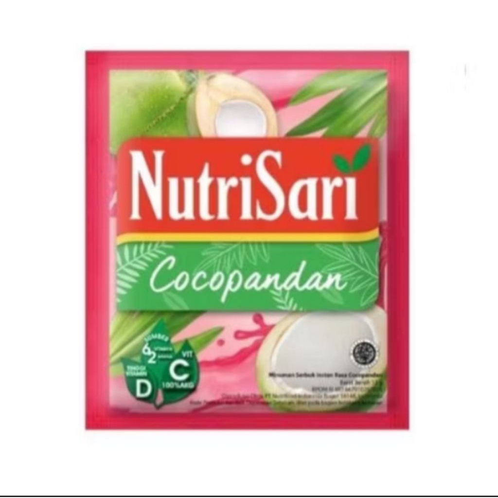

NUTRISARI COCOPANDAN RENCENG ISI10x11g