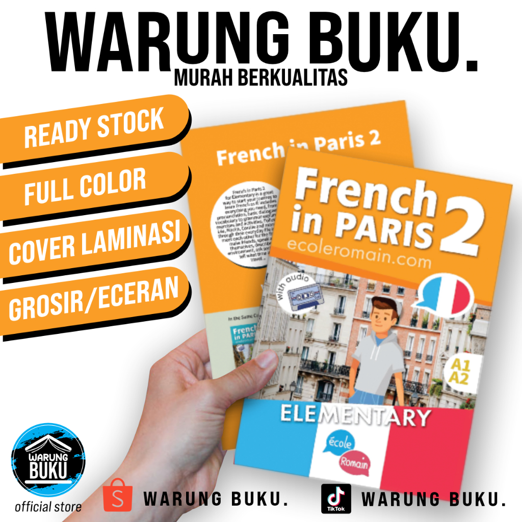 

Buku Belajar Bahasa Prancis French In Paris 2 Elementary
