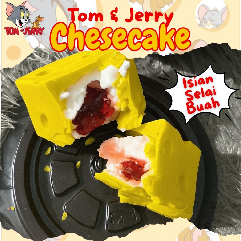 

THIRZA Coklat Dubai Tom and Jerry Cheesecake Premium Cemilan Cokelat Lezat