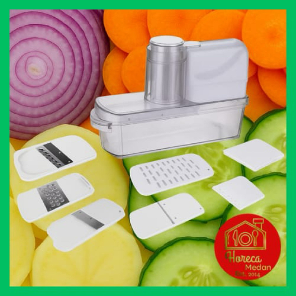 8 in 1 Electric Slicer Mandoline / Ice Shaver / Grater Electric