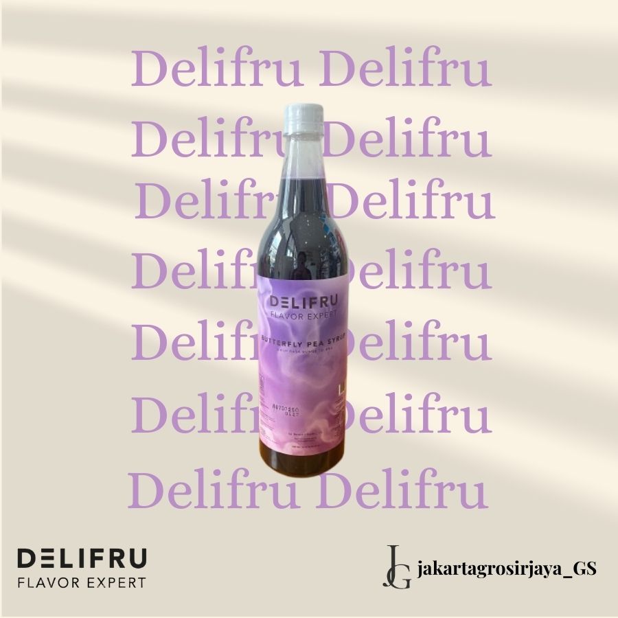 

Syrup Butterfly Pea Delifru 1 Liter - Sirup Bunga Telang Premium