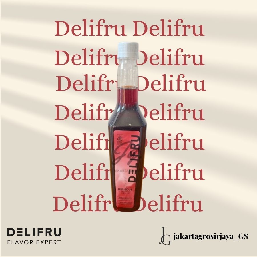 

Delifru Syrup Hibiscus 500ML - Sirup Hibiscus Premium 500 MILI