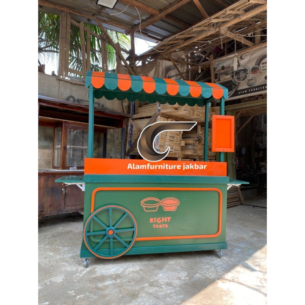 Booth portable bazar bongkar pasang custom warna  booth pameran simple booth jualan