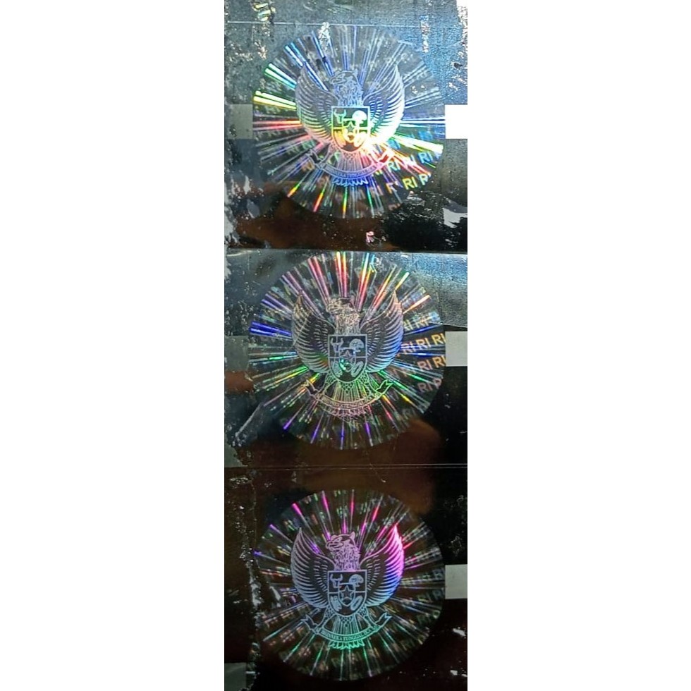 

CUSTOM Hologram GARUDA Hotprint Hotstamp foil TWH