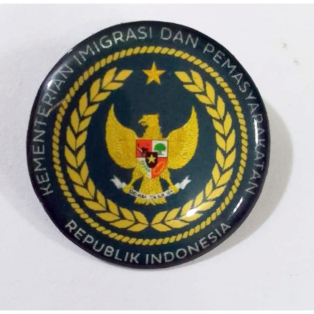 Pin Costume Logo Desig Lapisan Resin