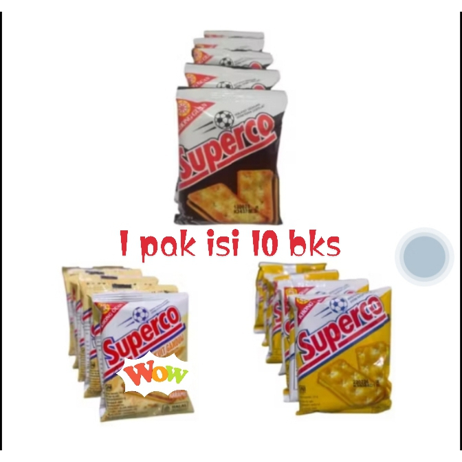 

KHONG GUAN SUPERCO SACHET 10 x 24 GR [ BESAR ]