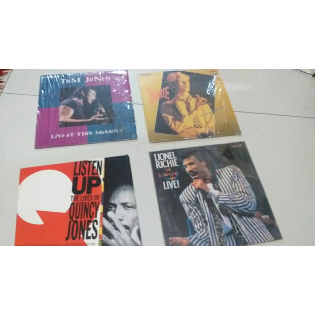 4 kaset Laser Disc music live borongan