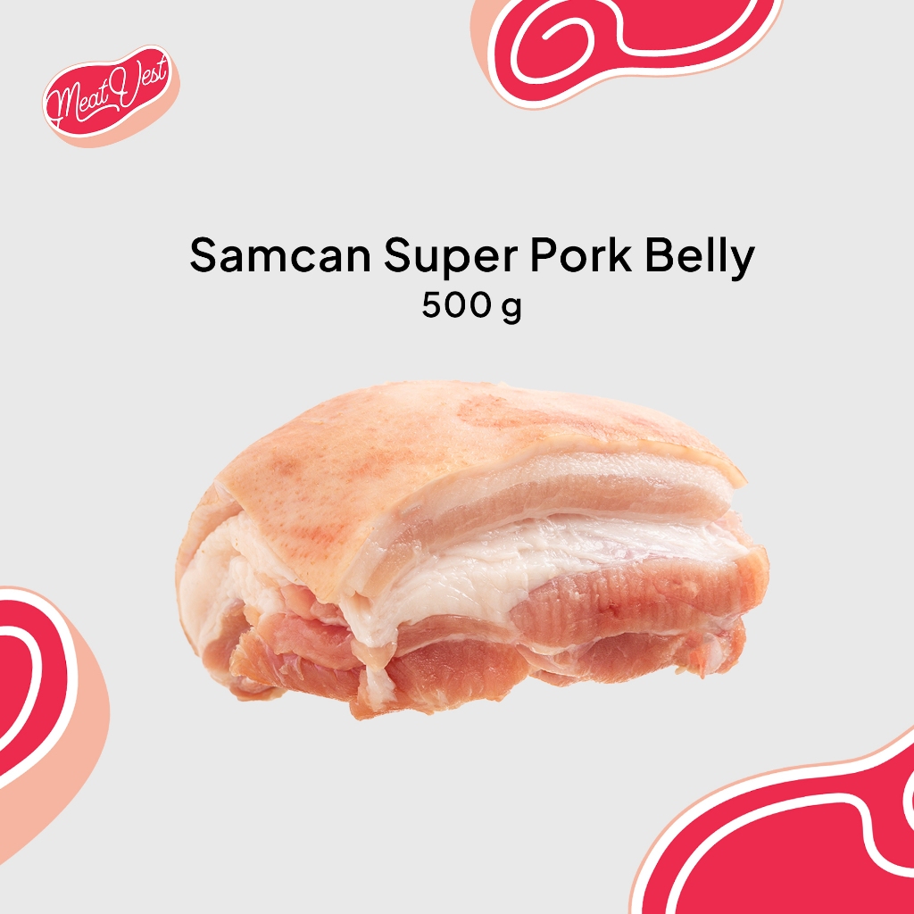 

MeatVest - Pork Belly Daging Babi Samcan Fresh 0.5 Kg