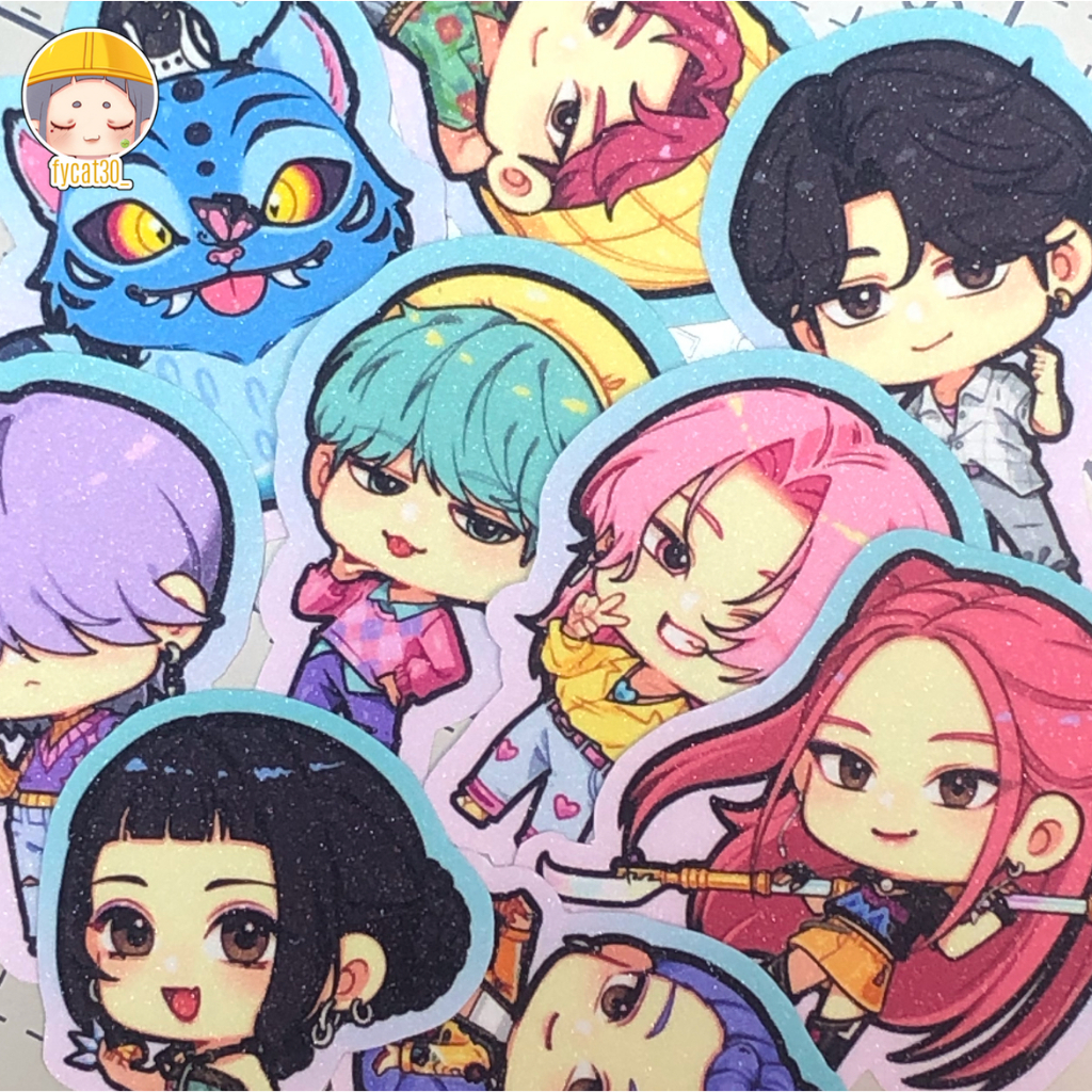 

Sticker Diecut KPOP DEMON HUNTERS PACK byfycat30