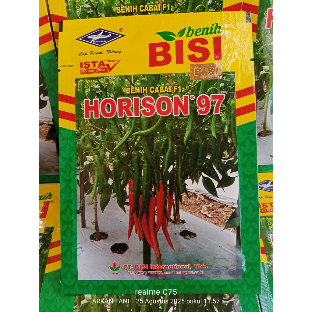 BENIH CABAI F1 HORISON 97 10 GRAM - CAP KAPAL TERBANG