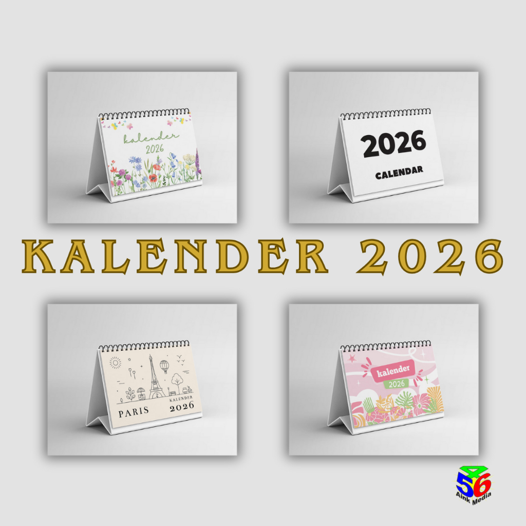 

[BENAR-BENAR KALENDER MEJA] KALENDER 2026 / Kalender Meja Perlengkapan Kantor