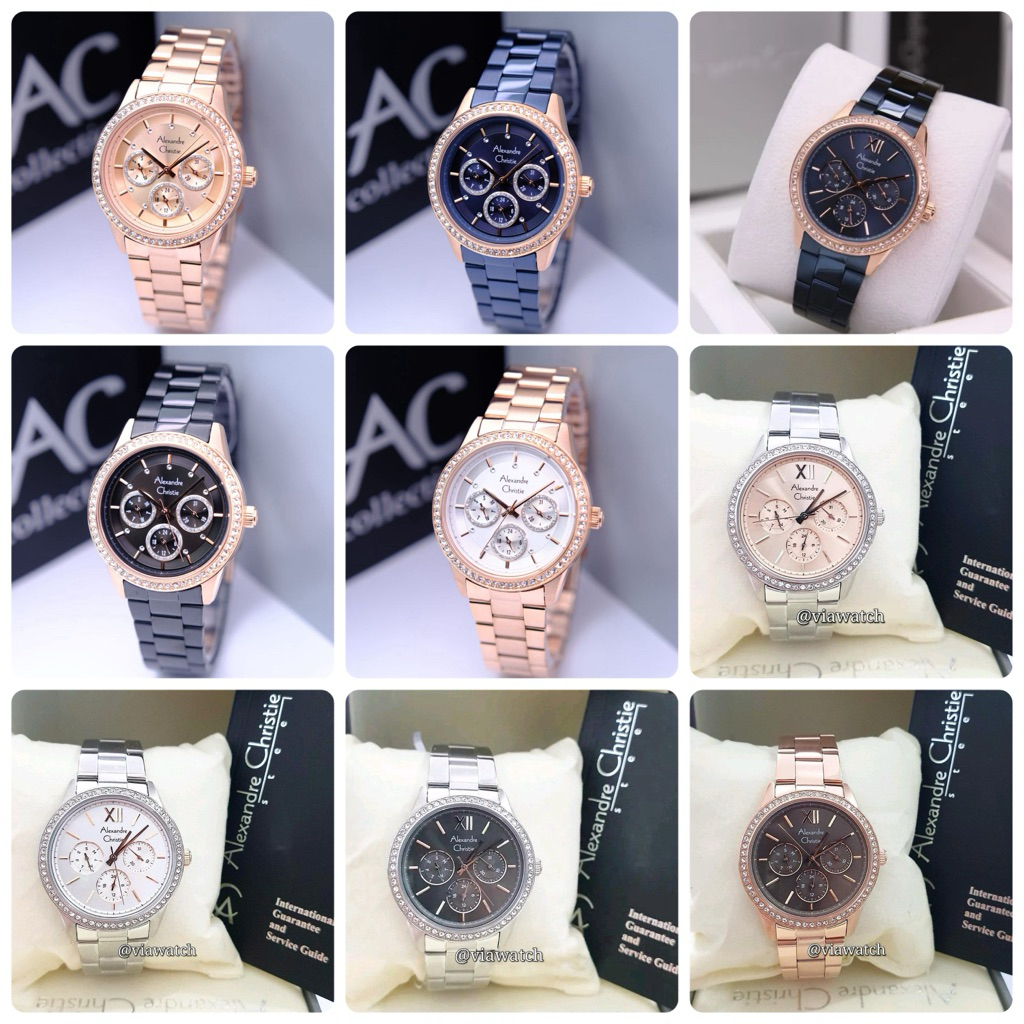 AC 2A46 Jam Tangan Wanita Alexandre Christie Ac2a46