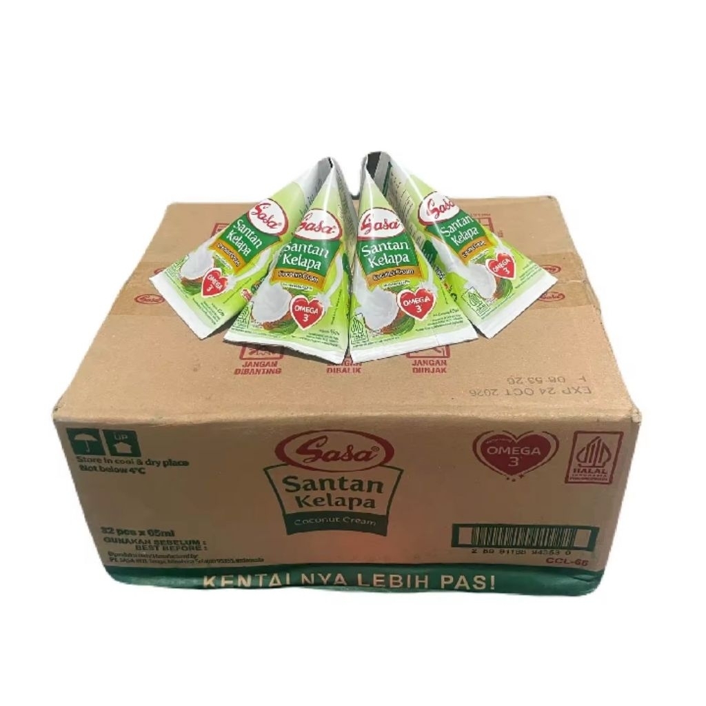 

Sasa Santan Kelapa 65ml Eceran 1 pcs