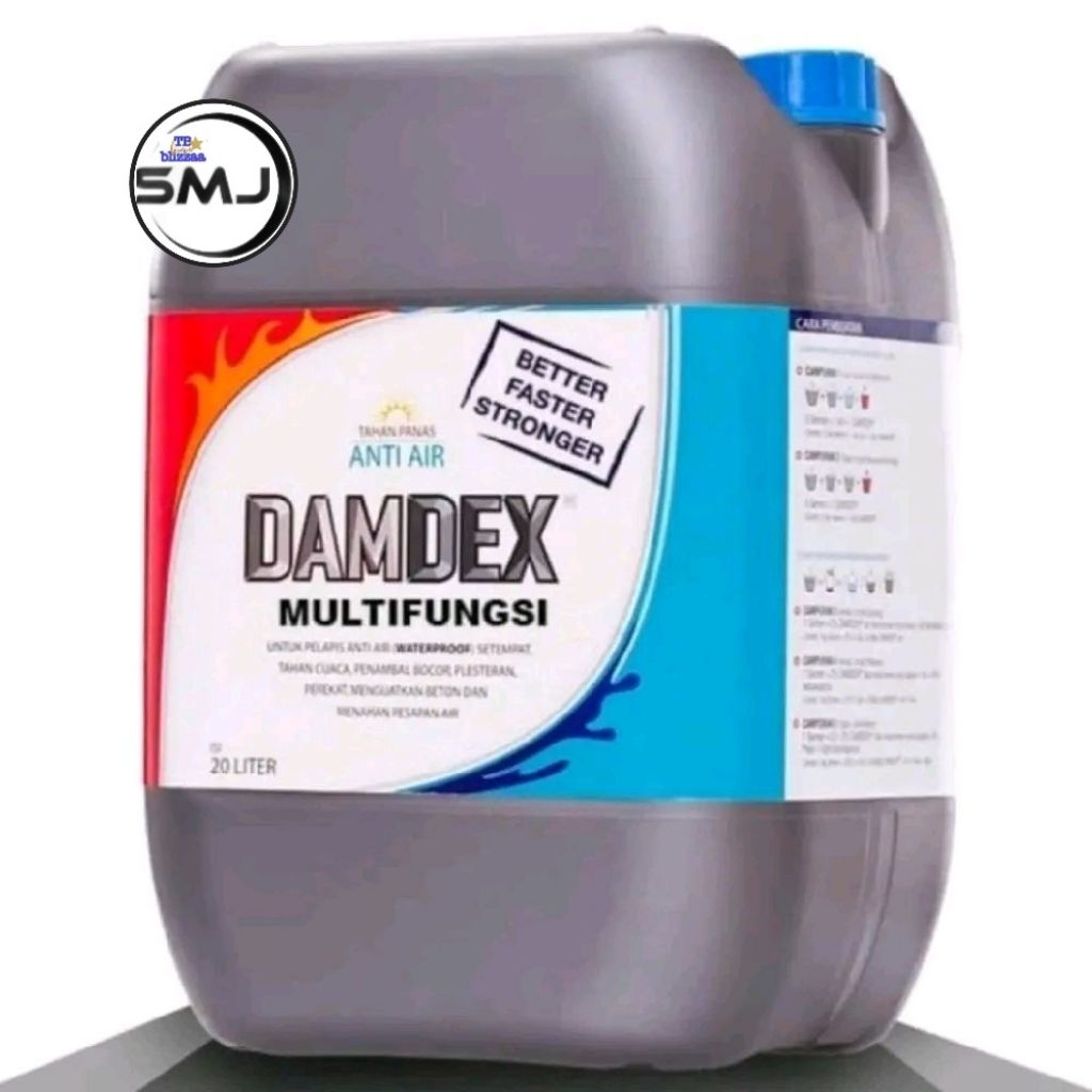 DAMDEX 20 liter Damdex 5 liter Damdex Multifungsi 5L 20L Obat Cor Pengeras Beton Supercement Damdex