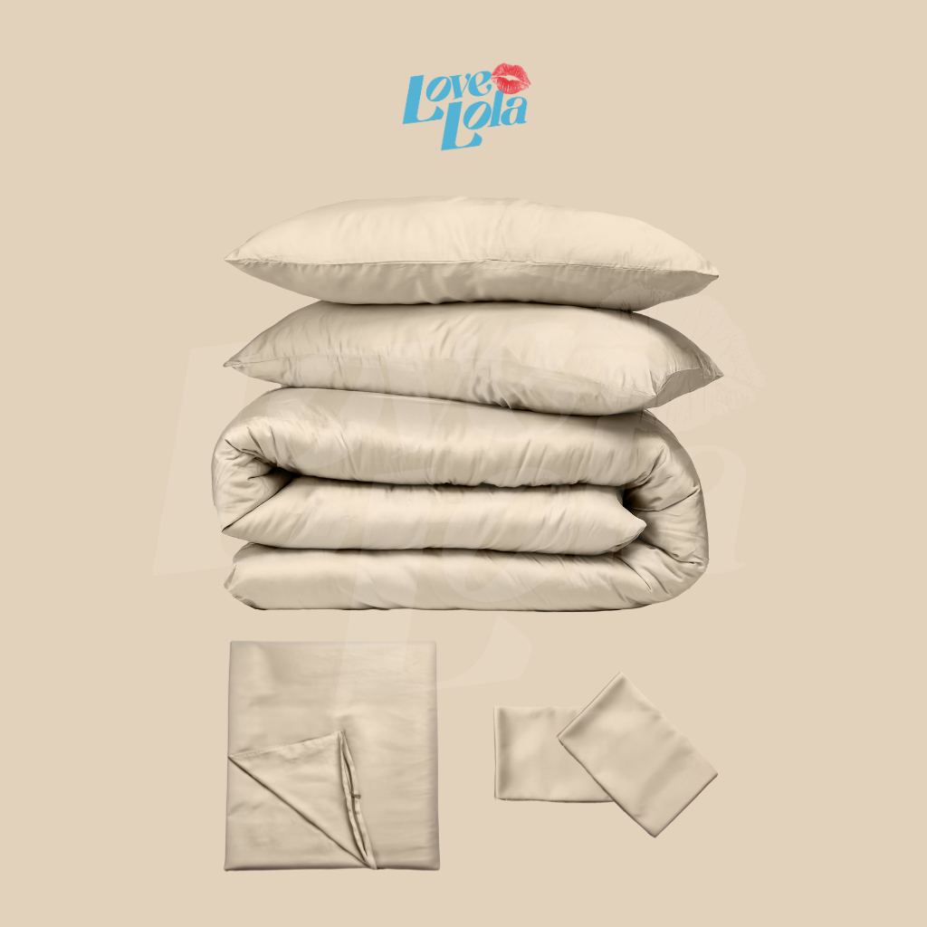 LOVE LOLA Quilt Cover Tencel Premium - Pearl