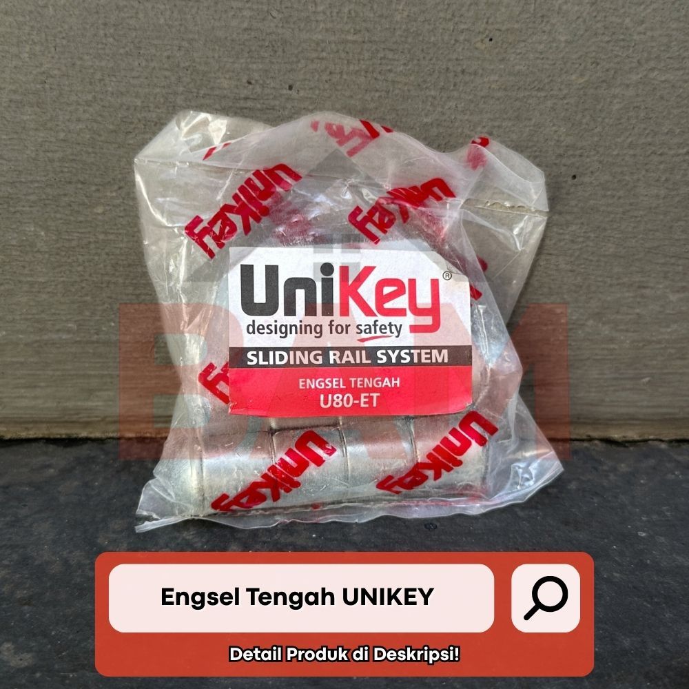 Engsel Tengah Sliding Rail Unikey U80-ET