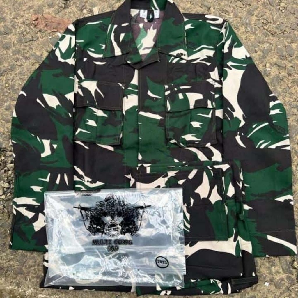 BAJU PDL VELBED 999 MULTI CROPS/BAJU PDL VELBED GELAP 999