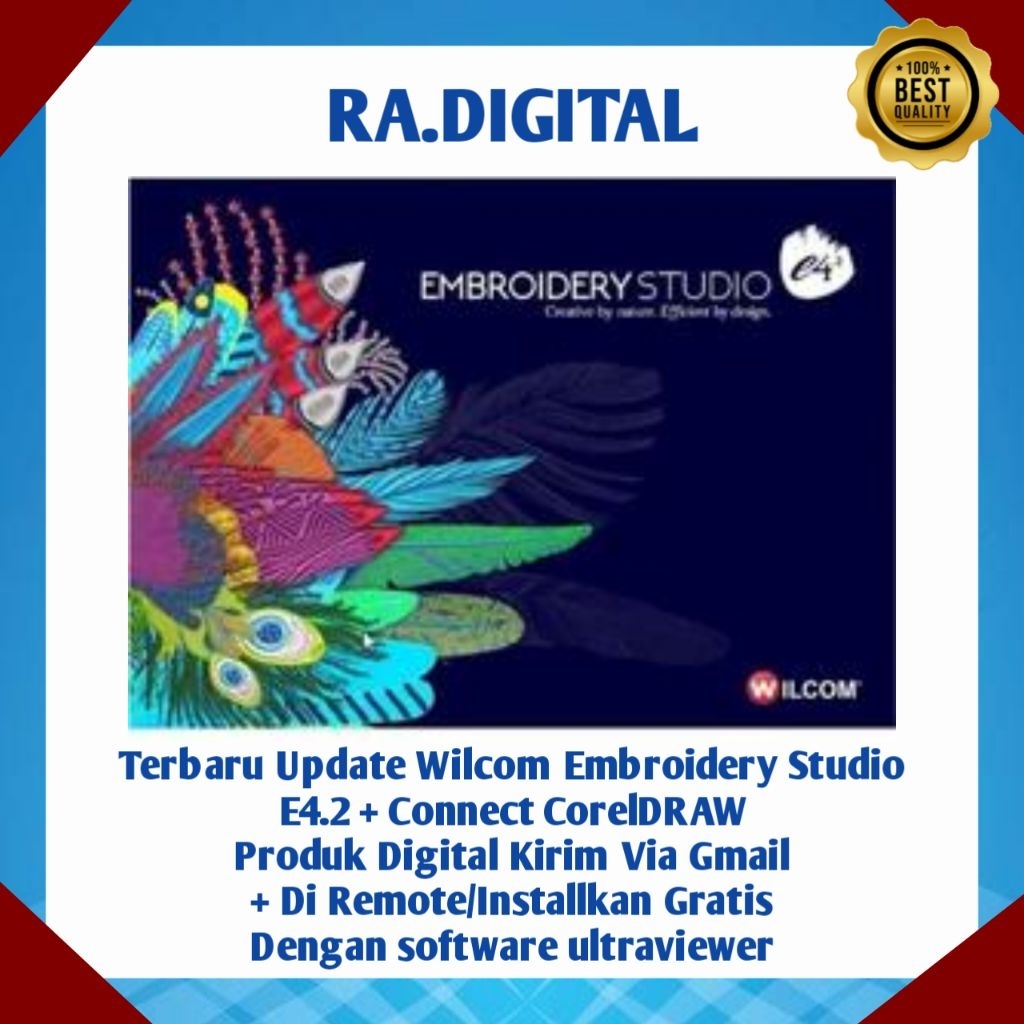 New Update Wilcom Embroidery Studio E4.2 Full Version || Lifetime