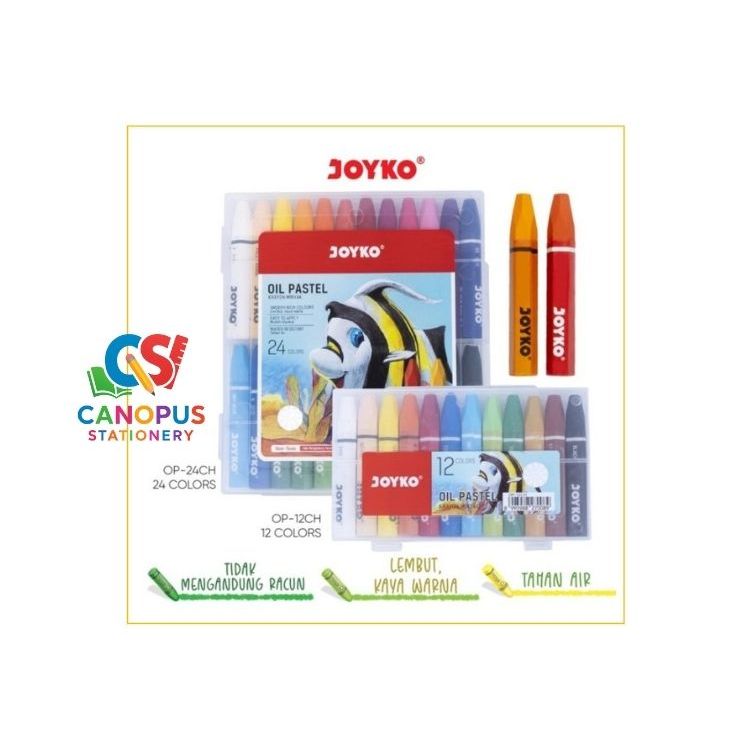 

Krayon Minyak Oil Pastel Joyko OP-CH - crayon oil pastel op-ch