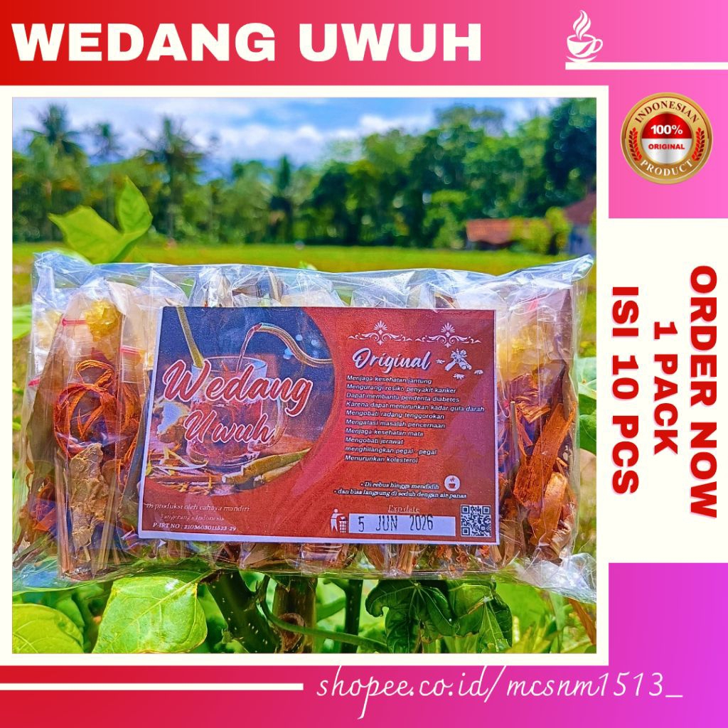 

Wedang uwuh [ 1 PACK ISI 10 ] Komplit Gulabatu Asli Yogyakarta Original || Wedang Rempah secang jahe