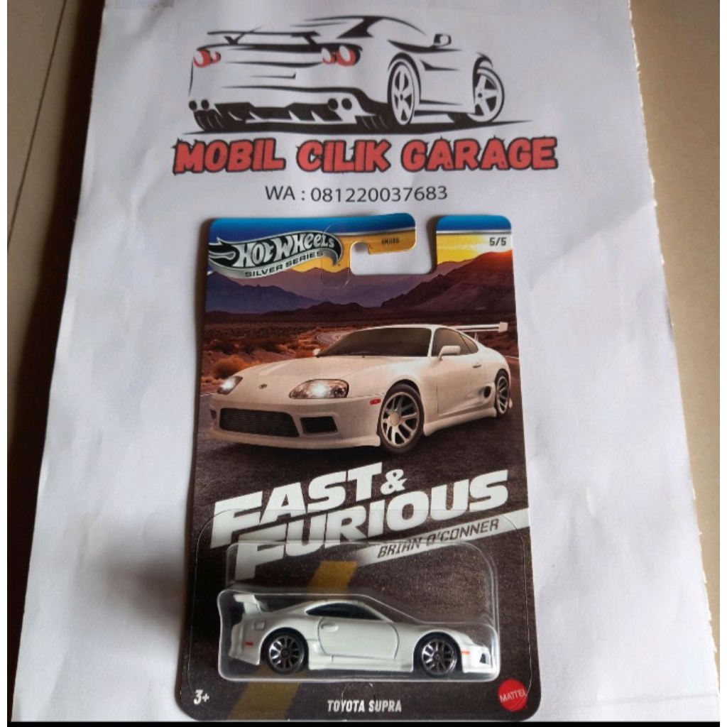 Hotwheels Fast & furious supra putih