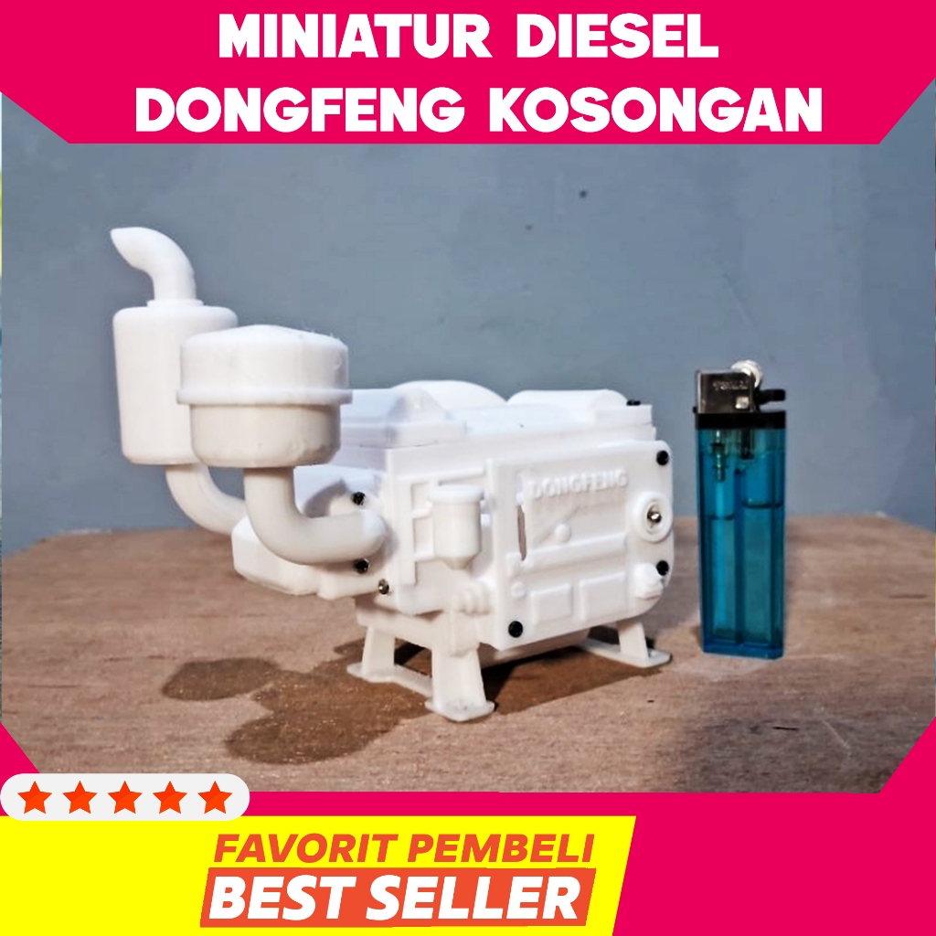 Miniatur mesin diesel dongfeng kosongan