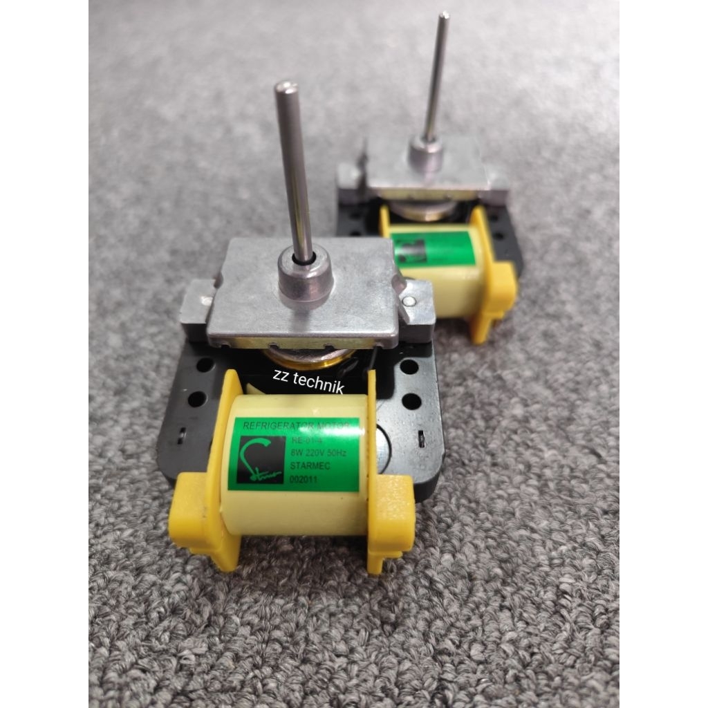 Fan motor kulkas 2pintu samsung-LG as 3mm as 4mm