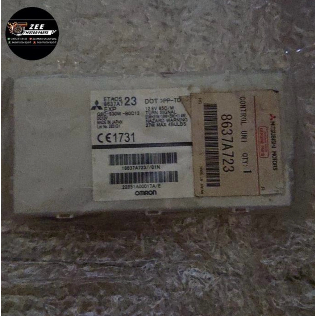 Etacs Mitsubishi Pajero sport 2013 up 2015 8637A723 original 100%