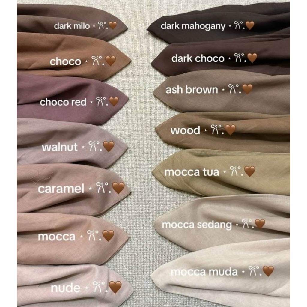 Hijab Paris Jadul Voal Premium|Hijab Paris Jadul Voal Premium edisi coklat.