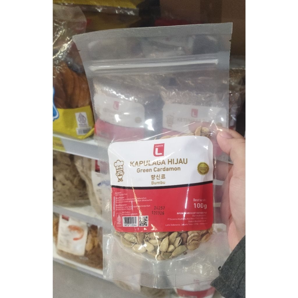 

CHOICE L KAPULAGA HIJAU 100GR
