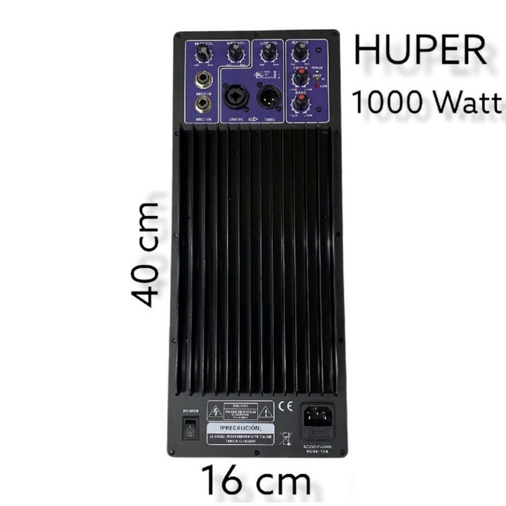 Power kit Mesin Speaker Aktif Model Huper Class H 1000 Watt Bisa Untuk 2/3 Way Original