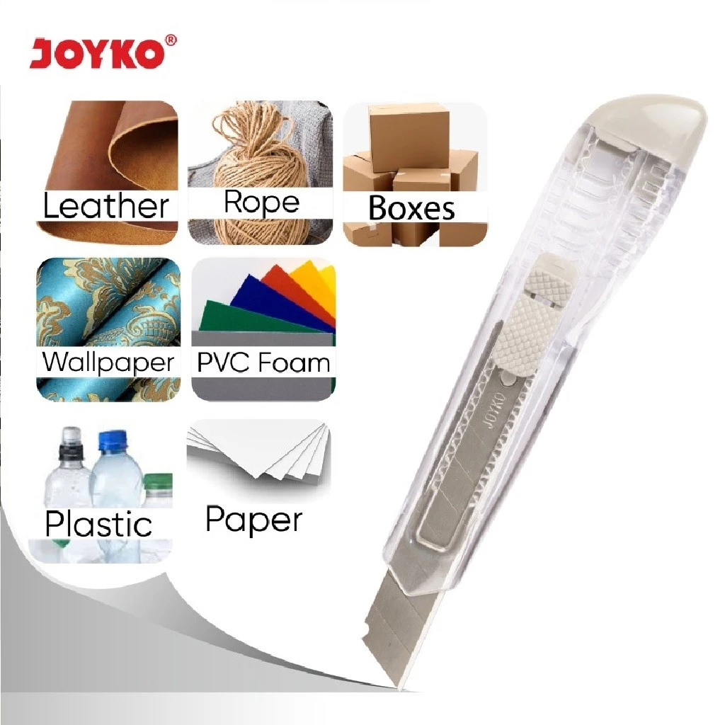 

Joyko Cutter CU-10BC / Pisau Cutter /murah berkualitas