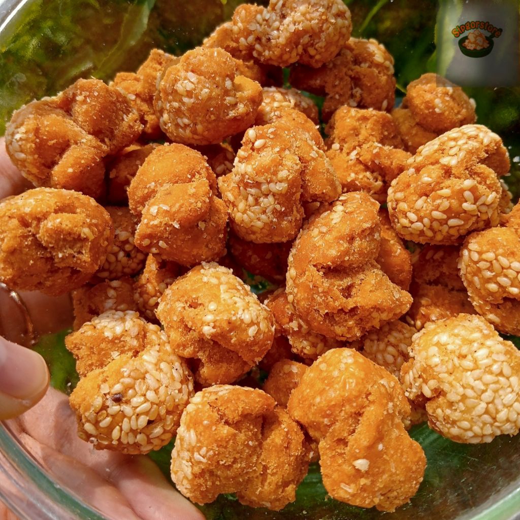 

onde onde kering mini wijen- Renyah dan Gurih 250gram