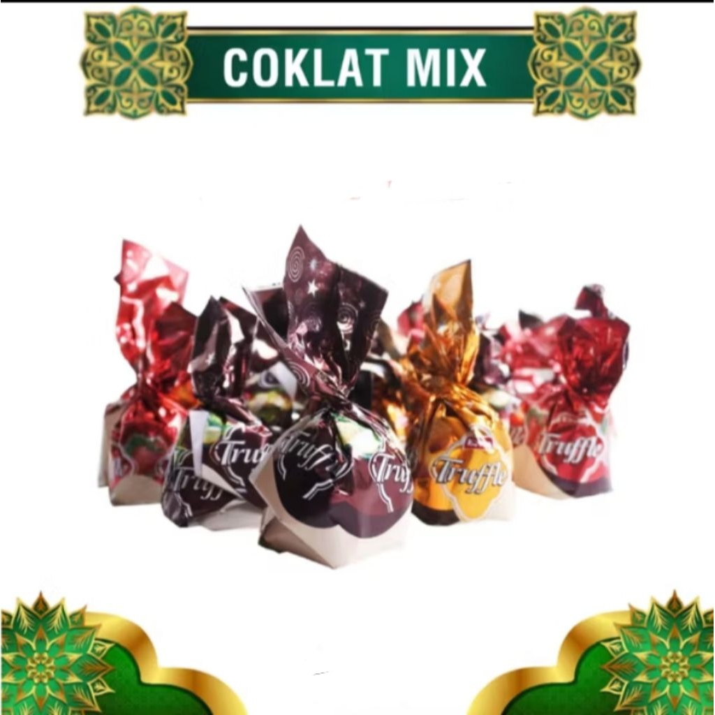 

Coklat Turkey Elvan Truffle-Coklat Turki Arab-Mix-1 Kg
