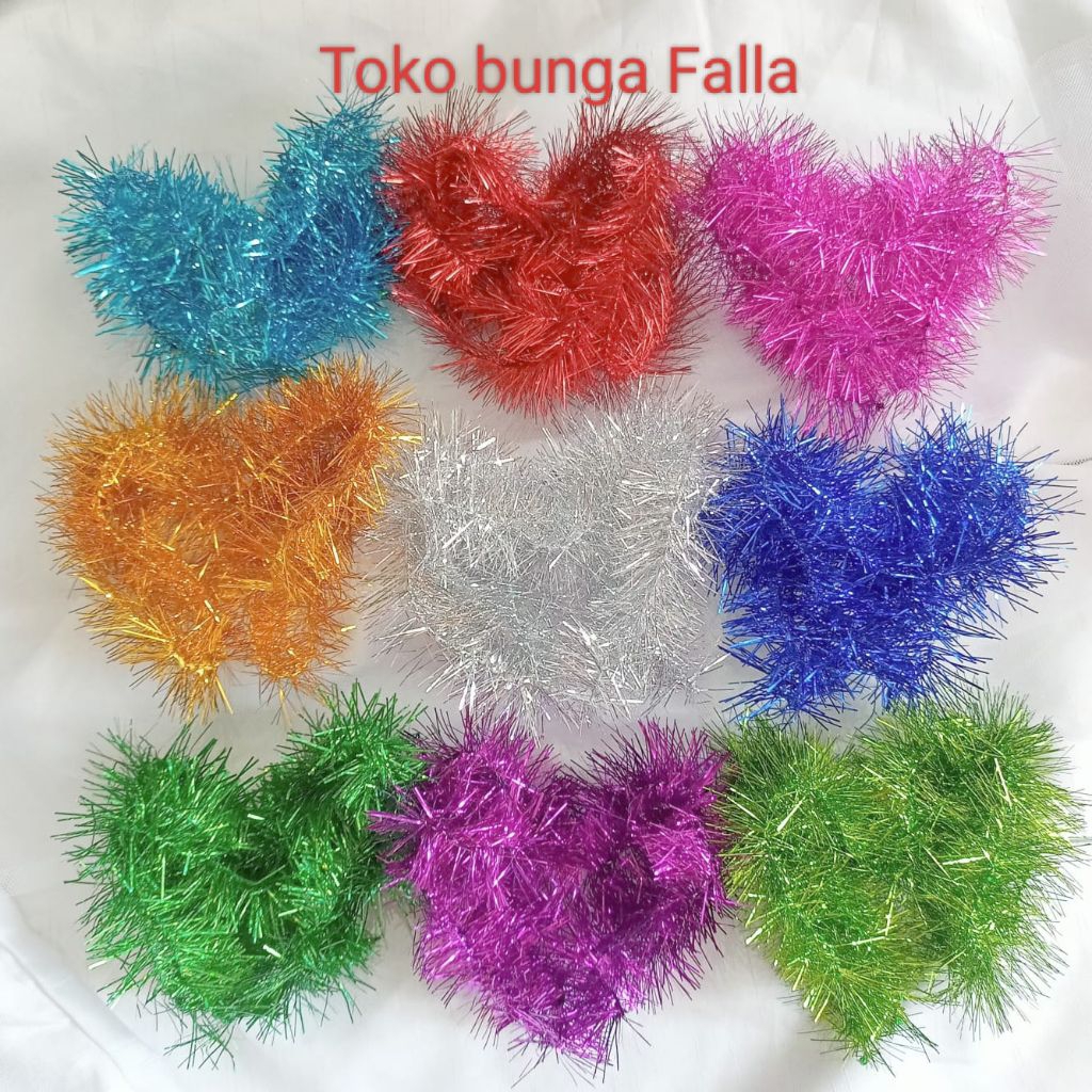 Slinger selinger pita rumbai / parcel hampers /hiasan pesta natal/box seserahan pernikahan