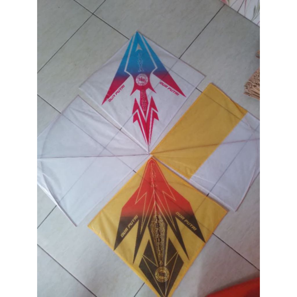 LAYANGAN POLOS DAN GAMBAR SUKHOI UK 58 (50 PCS/ 100 PCS)