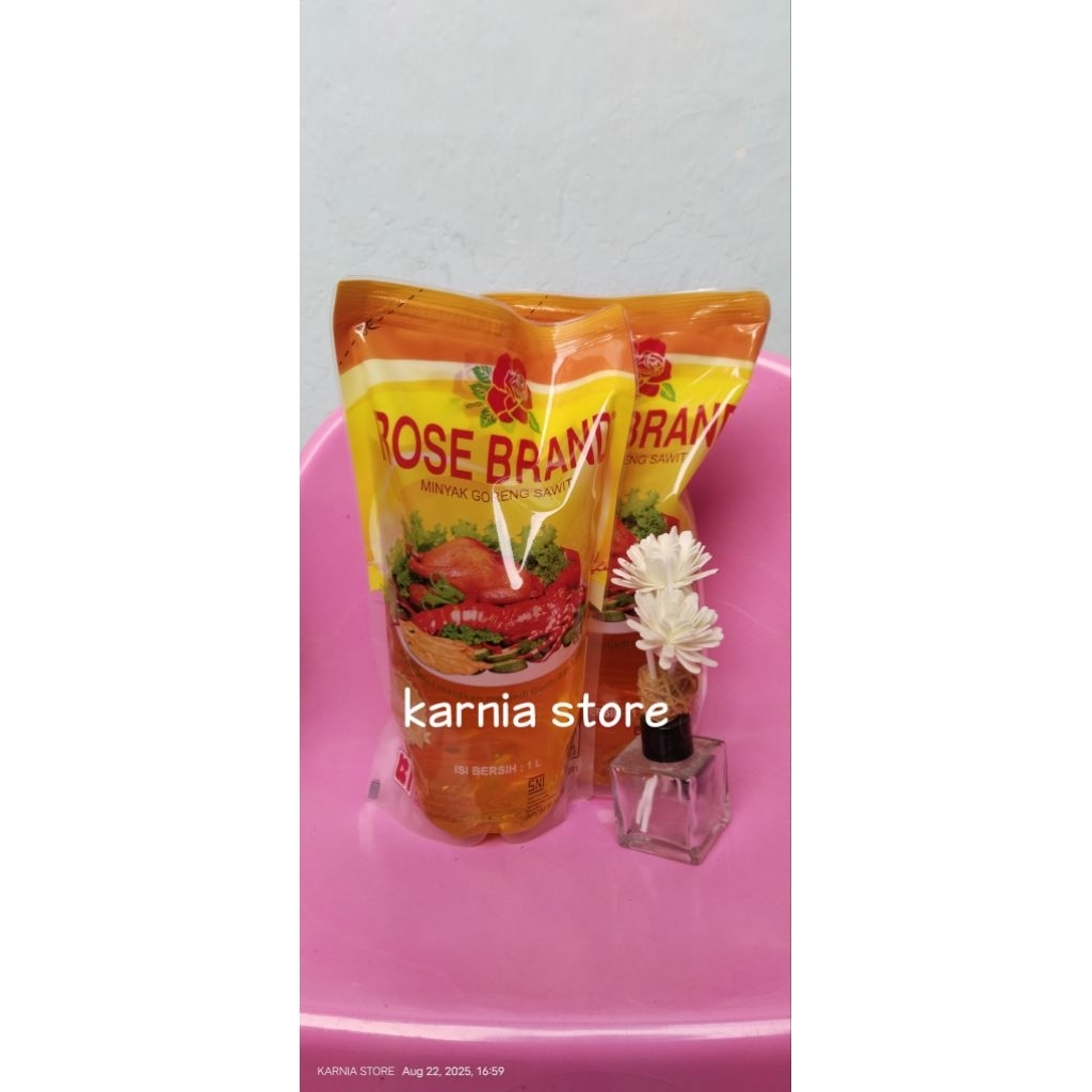 

minyak goreng 1 liter rose brand