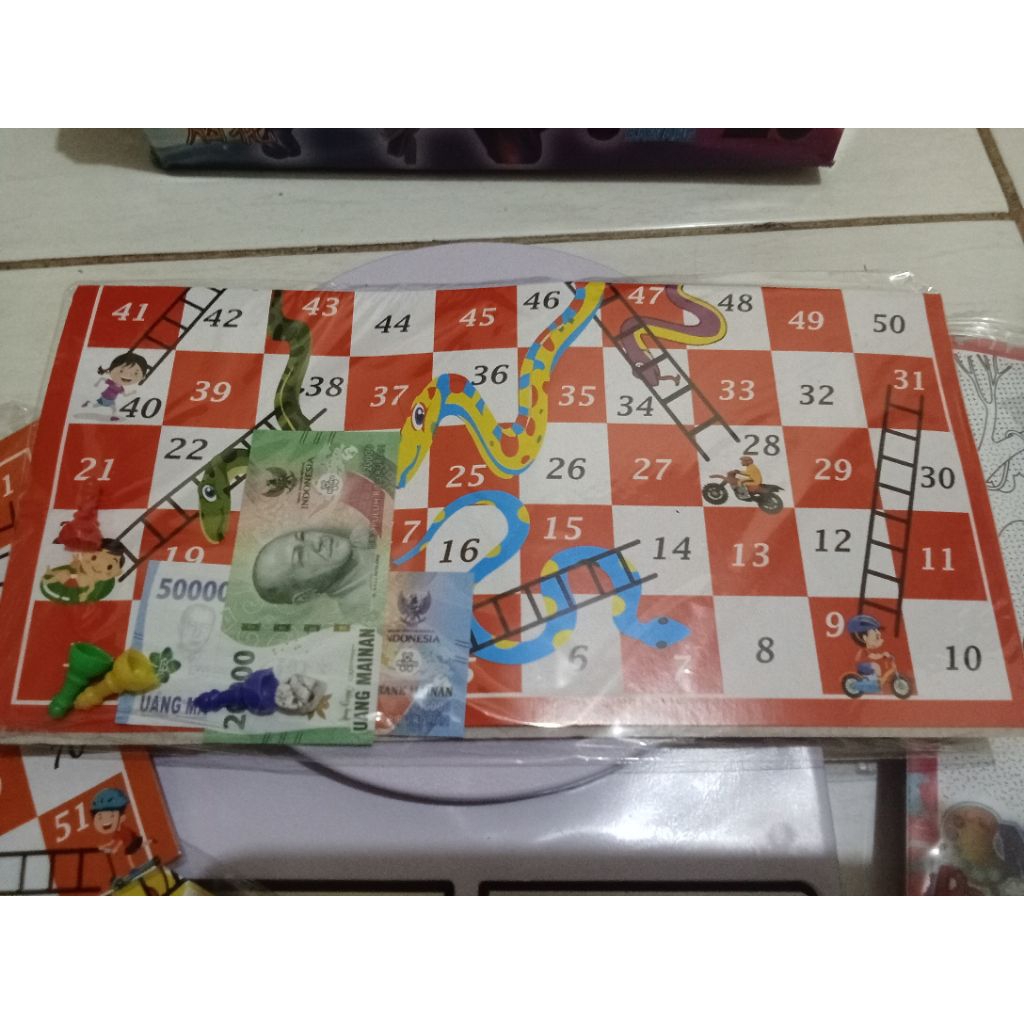 MAINAN ULAR TANGGA ULAR TANGGA