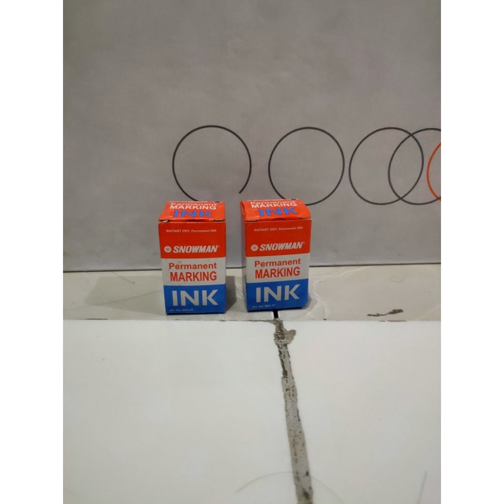 

Snowman permanent marking ink isi tinta spidol